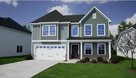 New construction Single-Family house 70 Alice Trace Pl, Angier, NC 27501 plan Telfair - image