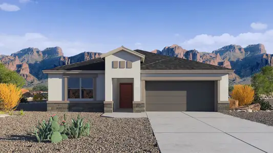 New construction Single-Family house 5852 E California Ct, San Tan Valley, AZ 85140 plan Kingston - image