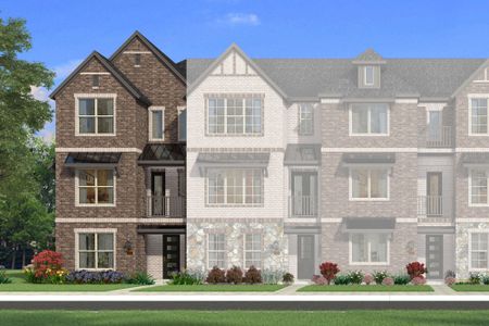 New construction Townhouse house 8175 Challenger Ln, Frisco, TX 75034 plan Belgrove - image
