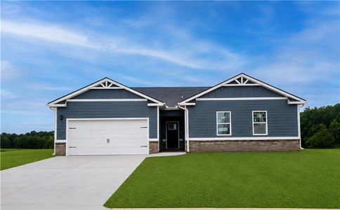 New construction Single-Family house 160 Melrose Ct, Jefferson, GA 30549 plan Denton - image