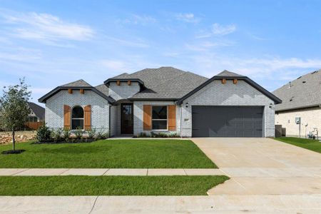 New construction Single-Family house 1107 Worthington Dr, Justin, TX 76247 plan Walden - image
