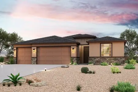 New construction Single-Family house 17861 W Fulton St, Goodyear, AZ 85338 plan Joshua - image