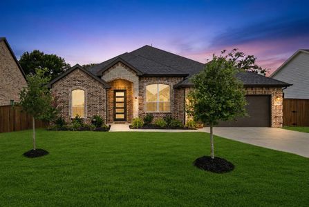 New construction Single-Family house 1128 Trinity Dr, Springtown, TX 76082 plan Colca II FE - image