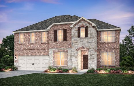 New construction Single-Family house 2909 Zuni Path, Leander, TX 78641 plan Oak Grove - image
