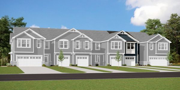 New construction Townhouse house 7539 Hodges Meadow Ln, Charlotte, NC 28213 plan Sierra - image