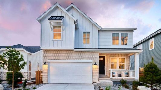 New construction Single-Family house 3412 N Buchanan Wy, Aurora, CO 80019 Granby- photo 0