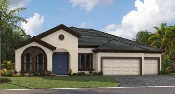 New construction Single-Family house 13726 Heartwood Wy, Parrish, FL 34219 plan Key Largo I - image
