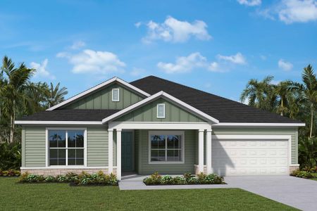 New construction Single-Family house 7778 Ocean Spray Trl, Palmetto, FL 34221 plan The Gilbert - image