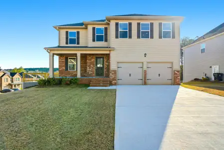 New construction Single-Family house 737 Great Oak Pl, Villa Rica, GA 30180 plan Tucker FP - image