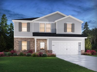 New construction Single-Family house 377 Sope Creek Circle, Pendergrass, GA 30567 - photo 0