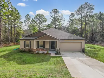 New construction Single-Family house 16334 Frost Bird Rd, Brooksville, FL 34614 plan The Mesquite - image