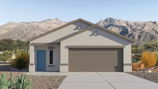 New construction Single-Family house 3997 E Market St, Tucson, AZ 85706 plan Diana - image