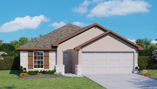 New construction Single-Family house 179 Squacco Heron, San Antonio, TX 78253 plan The Torre - image