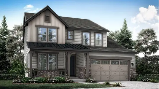 New construction Single-Family house 3021 S Joyce Ct, Morrison, CO 80465 plan Ashbrook - image