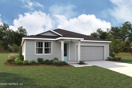 New construction Single-Family house 3259 Lago Vista Dr, Green Cove Springs, FL 32043 Pinnacle Seaside- photo 0