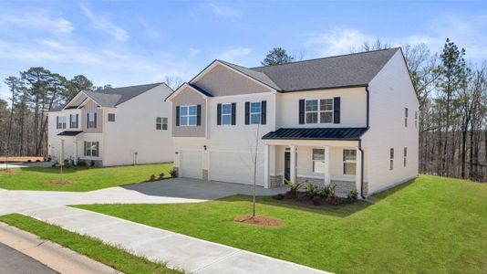 New construction Single-Family house 1950 Van Alen Ct, Dacula, GA 30019 Mansfield- photo 0