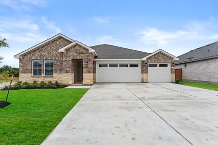 New construction Single-Family house 269 Rivers Edge Dr, Georgetown, TX 78628 plan The Hudson - image
