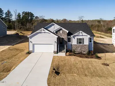 New construction Single-Family house 472 Barbour Farm Ln, Four Oaks, NC 27524 Allegheny- photo 0