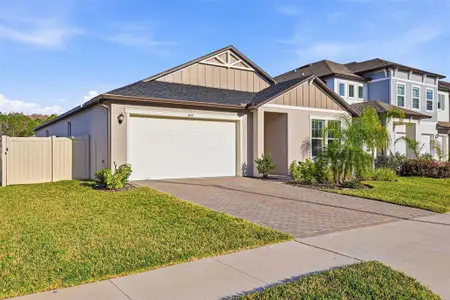 New construction Single-Family house 18351 Serene Lake Lp, Lutz, FL 33548 - image