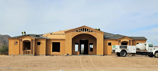 New construction Single-Family house N Bell Road, Queen Creek, AZ 85144 - photo 0