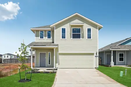 New construction Single-Family house 2455 Rambo Dr, San Antonio, TX 78224 plan Applewhite Meadows 2446 - image