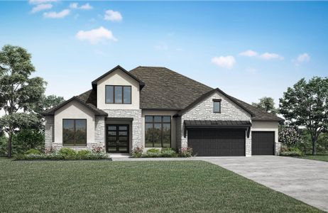New construction Single-Family house 105 Baldovino Skwy, Lakeway, TX 78738 plan Callahan - image