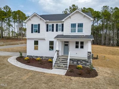 New construction Single-Family house 439 Duncan Creek Rd, Unit Holly Craftsman, Lillington, NC 27546 The Holly- photo 3 3