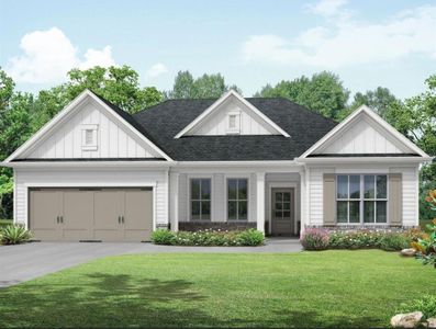 New construction Single-Family house 263 River Station Drive, Monroe, GA 30656 Rosewood- photo 0