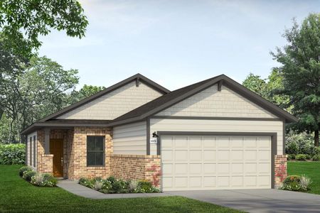 New construction Single-Family house 152 Beaver Path, San Antonio, TX 78245 plan Hunters Ranch 1074 - image 2
