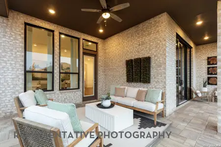 New construction Single-Family house 231 Boulder Crk, Boerne, TX 78006 plan Brentwood - image