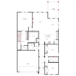 New construction Single-Family house 734 Grand Dale Dr, Lavon, TX 75166 plan Basswood II - image