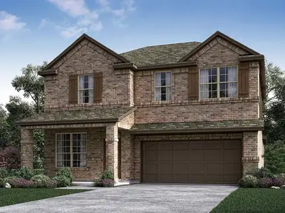 New construction Single-Family house 12134 Willow Hollow Ln, Mont Belvieu, TX 77523 The Somerville (3L16)- photo 0