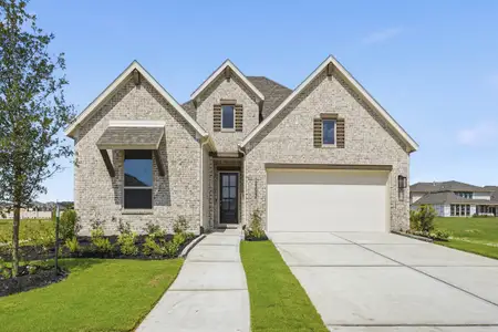 New construction Single-Family house 12222 Hudson Dr, Mont Belvieu, TX 77523 plan Hampton - image