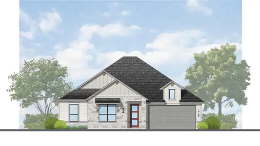New construction Single-Family house 6321 Mcmurtry St, Austin, TX 78747 plan Jennings - image