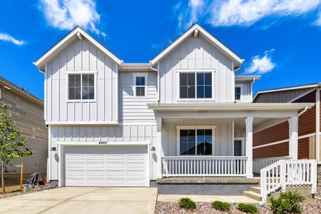 New construction Single-Family house 46427 Heritage Ave, Bennett, CO 80102 plan Willow - image