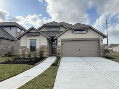 New construction Single-Family house 5218 Maple Wood Dr, Manvel, TX 77578 plan Yorktown - image