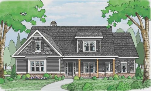 New construction Single-Family house 2109 Ella Springs Drive, Covington, GA 30014 - photo 0