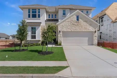 New construction Single-Family house 441 Blue Vervain Trl, Georgetown, TX 78633 plan Archer - image