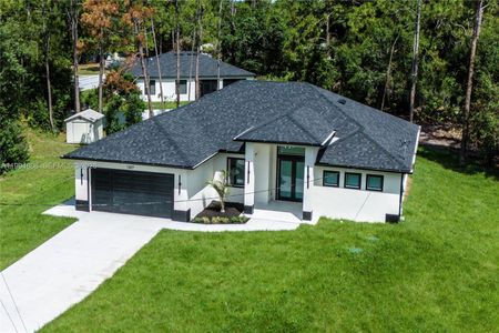 New construction Single-Family house 1207 Ramus St E, Lehigh Acres, FL 33974 - image