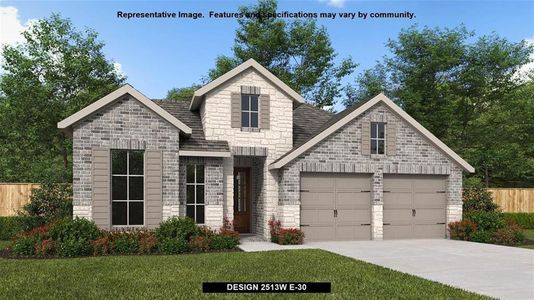 New construction Single-Family house 208 Gary Wayne Dr, Liberty Hill, TX 78642 Design 2513W- photo 0