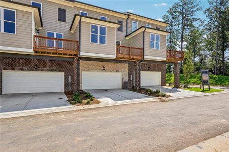 New construction Townhouse house 4573 Deanston Ct, Unit 390, Peachtree Corners, GA 30092 plan The Grayson II - image