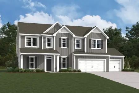 New construction Single-Family house 205 Amber Glen Dr, Locust, NC 28097 plan Dickinson - image