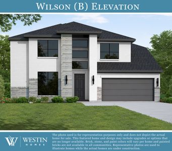 New construction Single-Family house 401 Sunset View Ct, Katy, TX 77493 The Wilson- photo 0