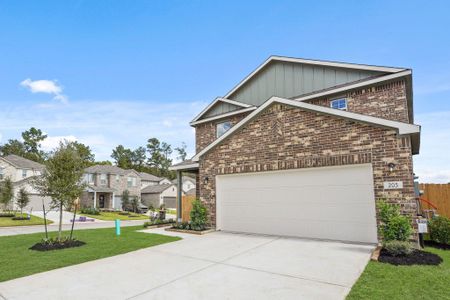 New construction Single-Family house 203 Brazen Forest Trl, Magnolia, TX 77354 plan Leyland - image