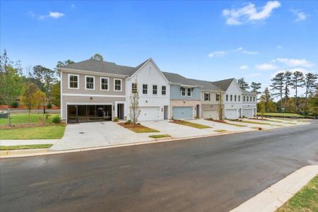 New construction Townhouse house 405 Carrera Ln, Acworth, GA 30102 Brooks- photo 0