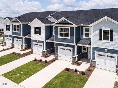 New construction Townhouse house 21 Silver Pine Dr, Angier, NC 27501 plan Aurora - image