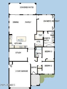 New construction Single-Family house 19319 W Missouri Ave, Litchfield Park, AZ 85340 plan The Woodshire - image