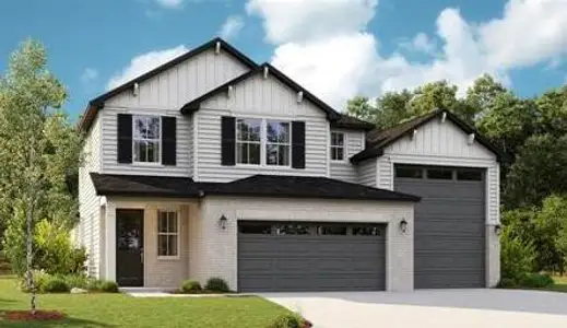 New construction Single-Family house 205 Union Pacific Dr, Cedar Creek, TX 78612 null- photo 0