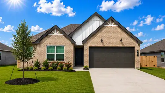 New construction Single-Family house 401 Combine Rd, Snook, TX 77878 plan Bellvue - image