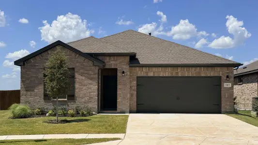 New construction Single-Family house 107 Stanton Ave, Rhome, TX 76078 plan Las Cruces - image